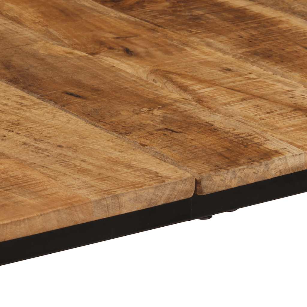 Dining Table 180x90x75 cm Solid Wood Rough Mango
