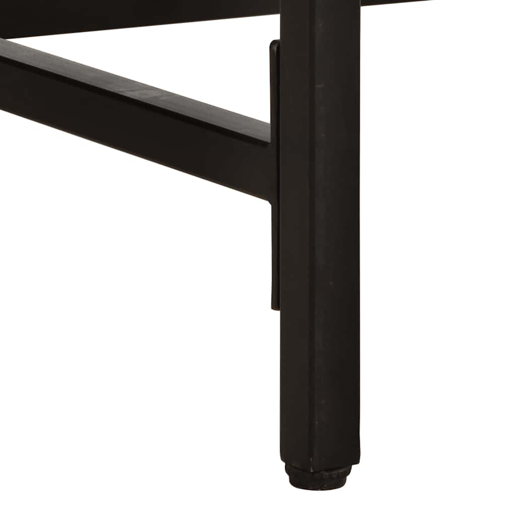 Dining Table 180x90x75 cm Solid Wood Rough Mango