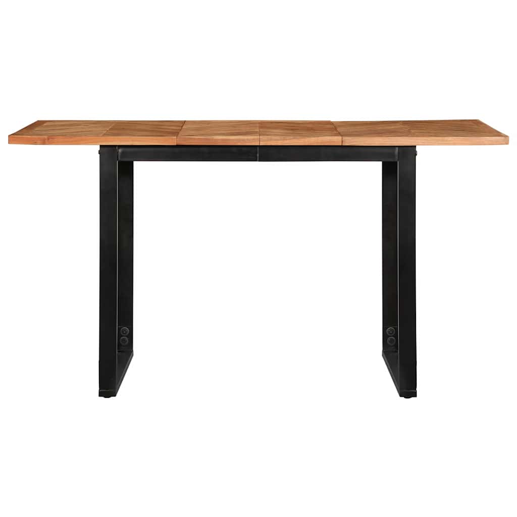 Dining Table 140x70x75 cm Solid Wood Acacia