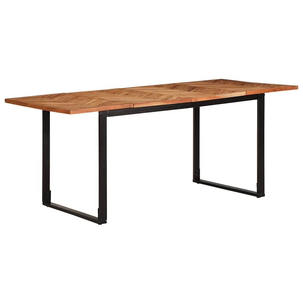 Dining Table 180x90x75 cm Solid Wood Acacia