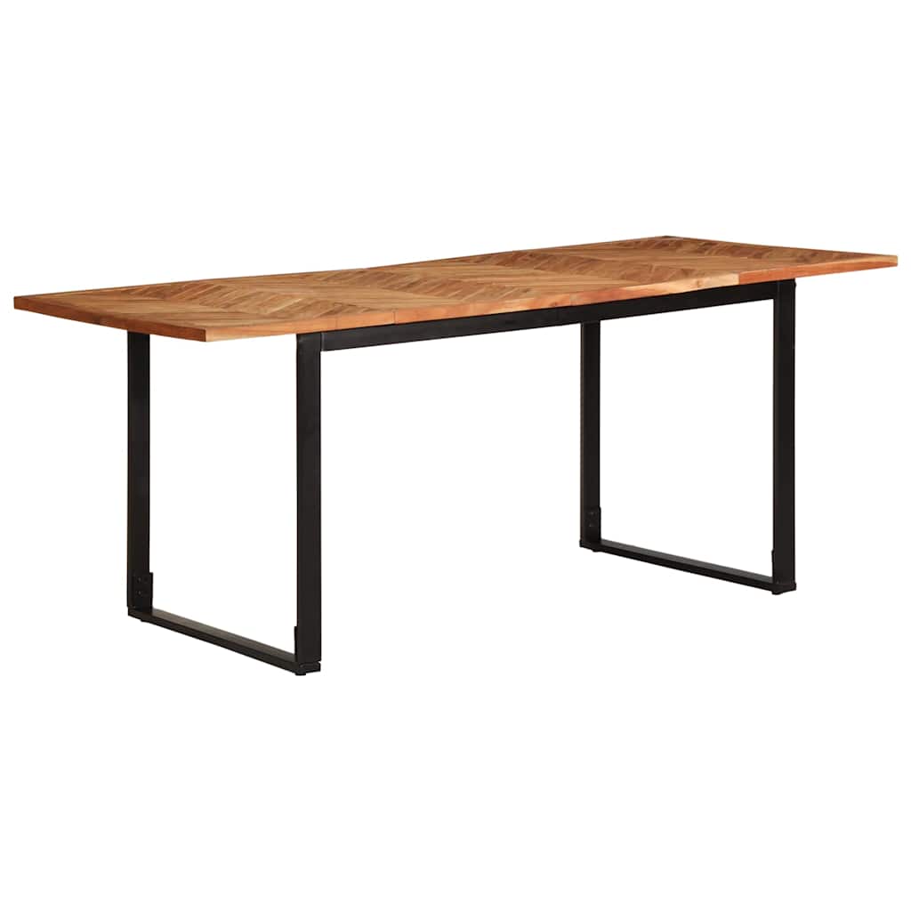 Dining Table 180x90x75 cm Solid Wood Acacia