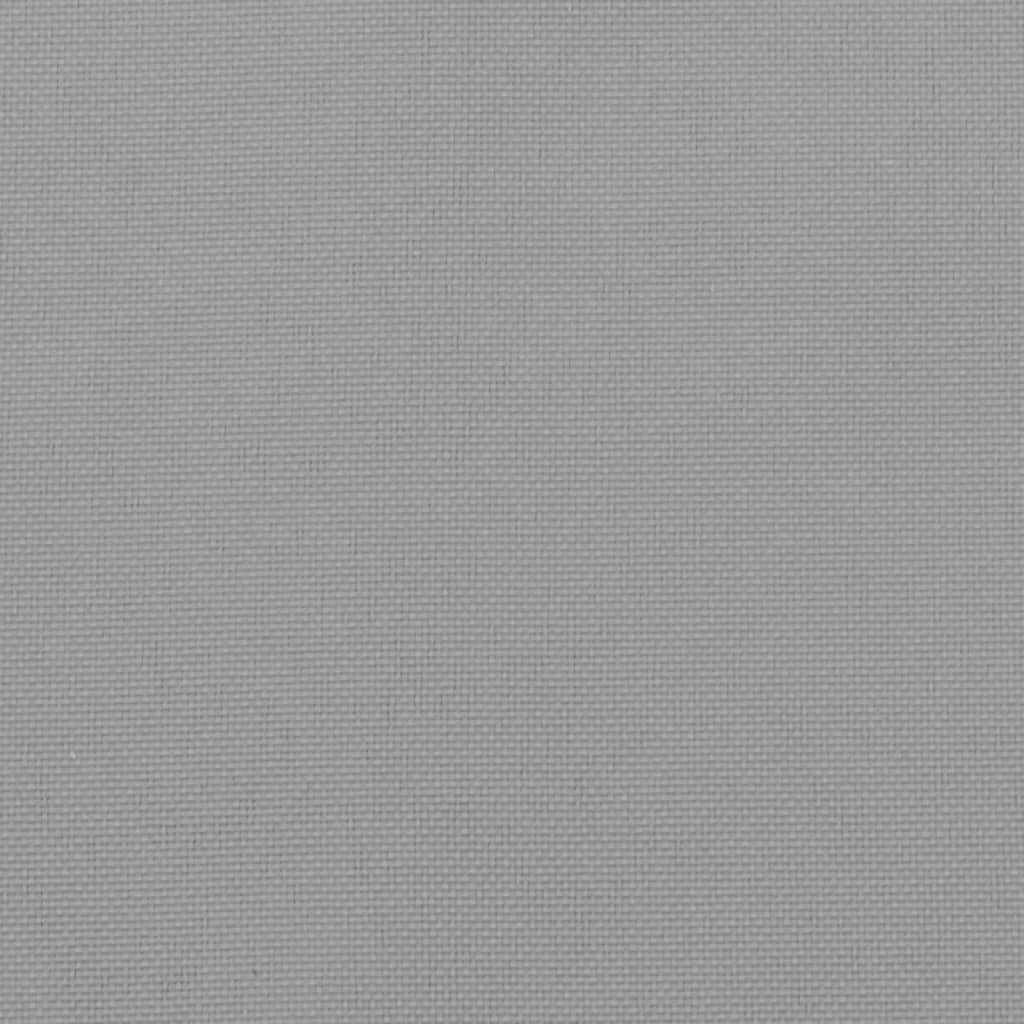 Garden Footstool with Cushions Impregnated Wood Pine