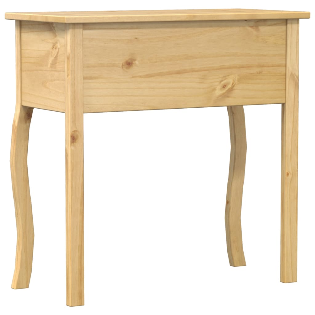 Console Table Corona 73x35x73 cm Solid Wood Pine
