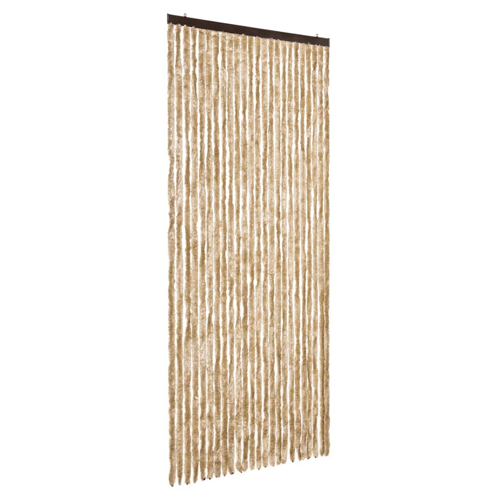 Fly Curtain Beige 100x200 cm Chenille