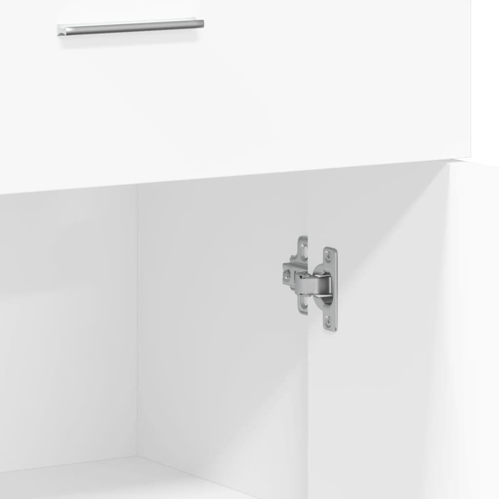 Sideboards 2 pcs White 60x30x84 cm Engineered Wood