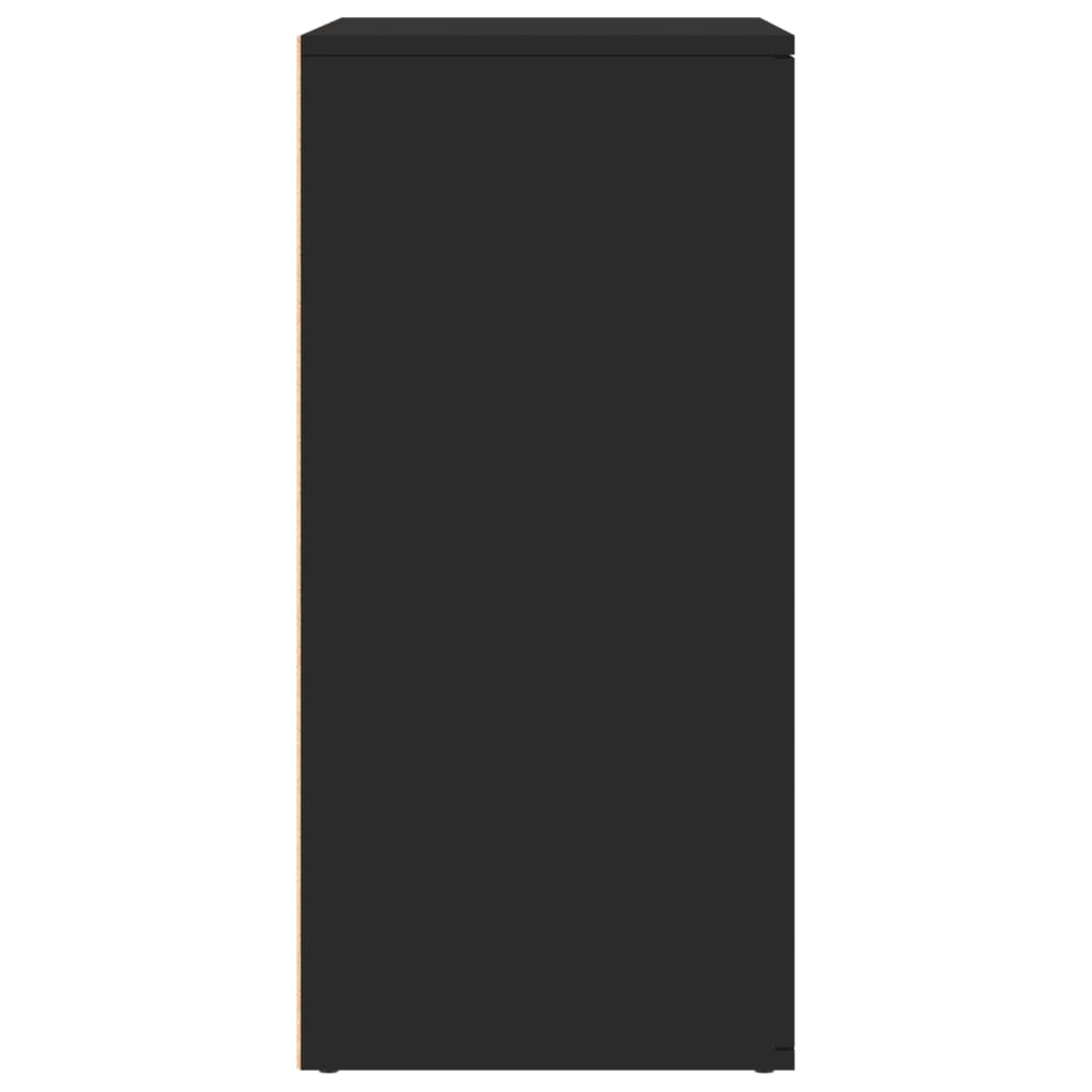 Sideboards 2 pcs Black 79x38x80 cm Engineered Wood