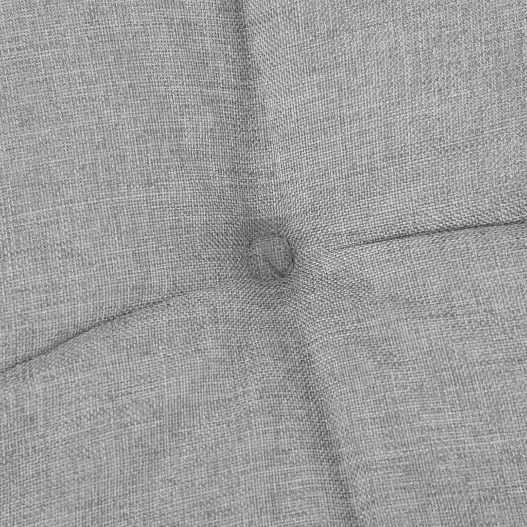 Futon Sofa Bed with Mattress Wax Brown 90x206x11 cm Solid Wood Pine