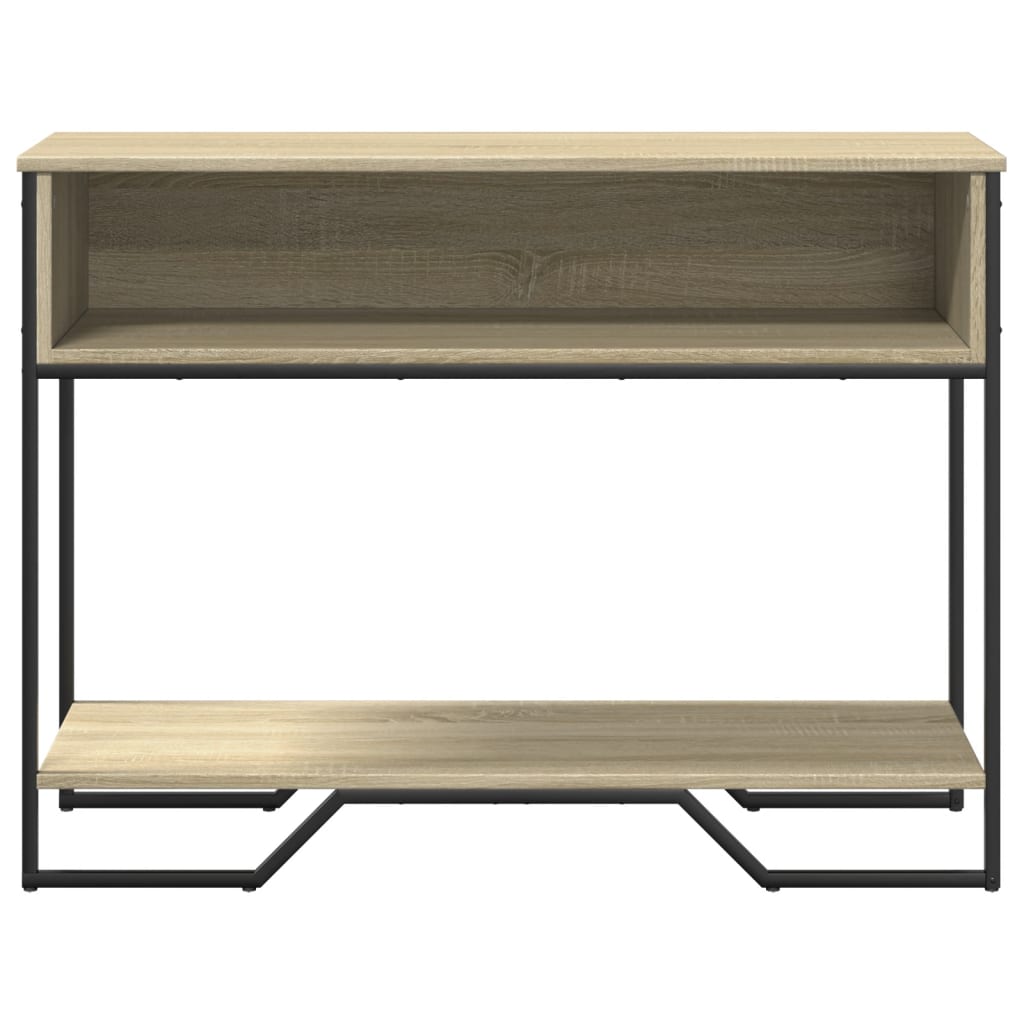 Console Table Sonoma Oak 100x35x74.5 cm Engineered Wood