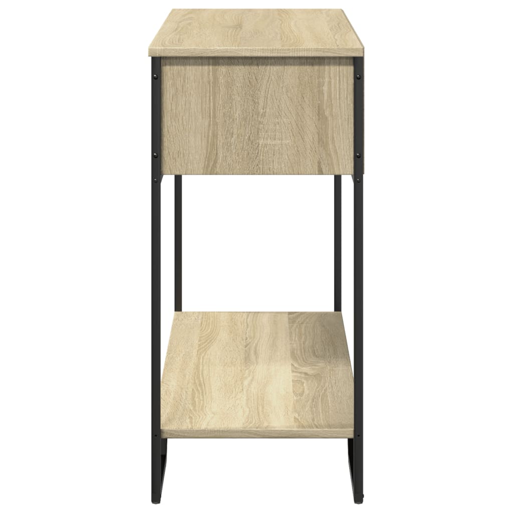 Console Table Sonoma Oak 100x35x74.5 cm Engineered Wood