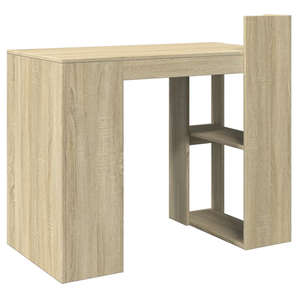 Office Desk Sonoma Oak 103.5x56.5x94 cm Engineered Wood