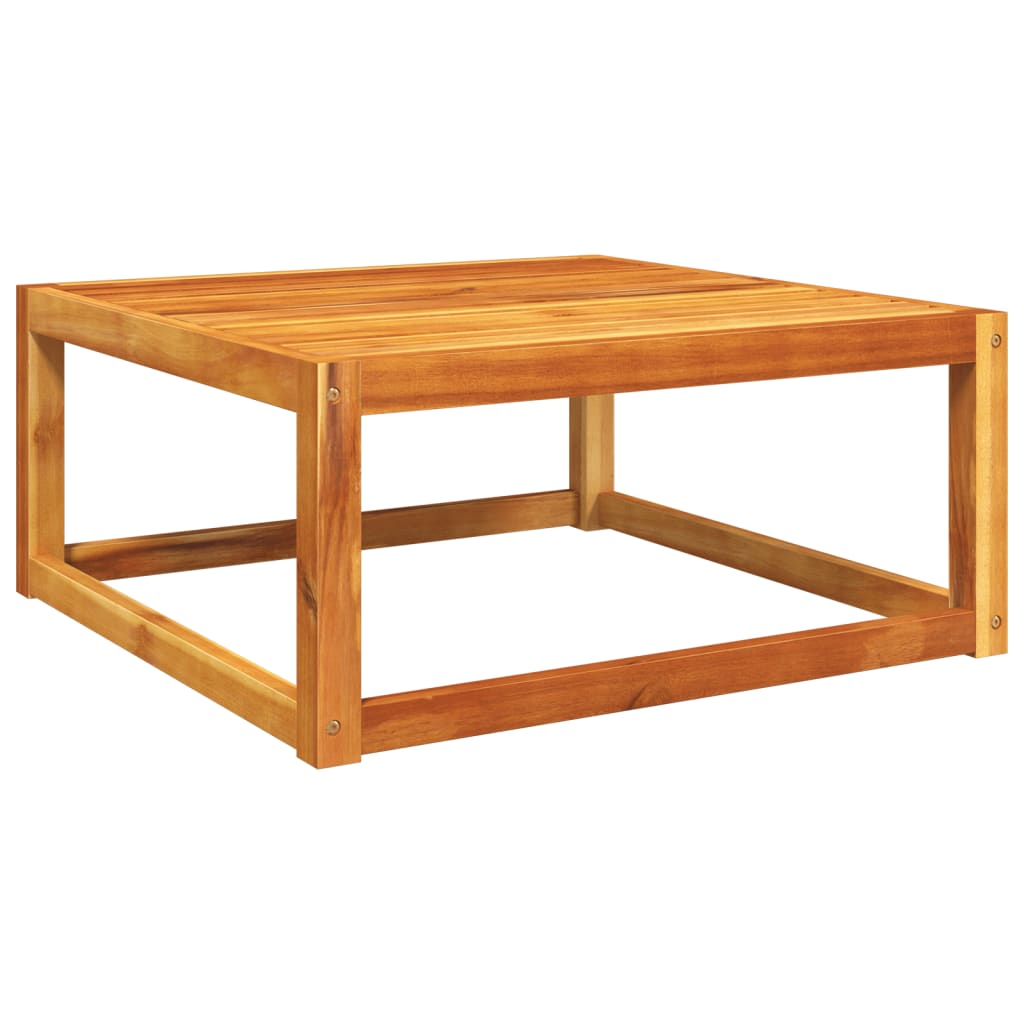Garden Table 65x65x29 cm Solid Wood Acacia