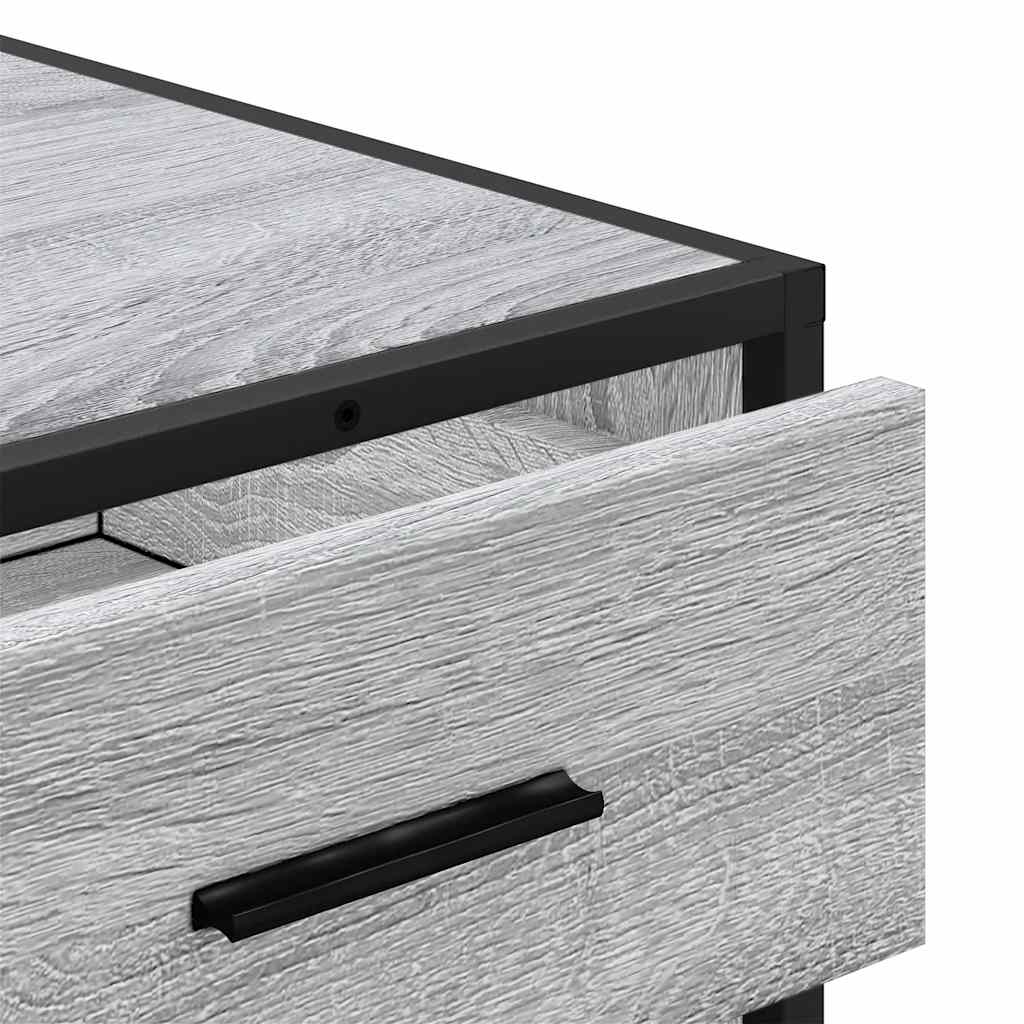 Drawer Cabinet Grey Sonoma 70x41x56 cm Engineered Wood