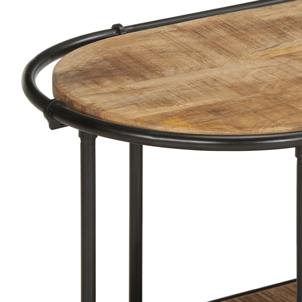 TV Cabinet 160x42x40 cm Solid Wood Rough Mango