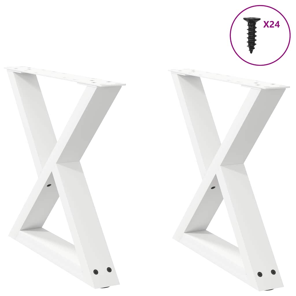 Coffee Table Legs 2 Pcs Steel