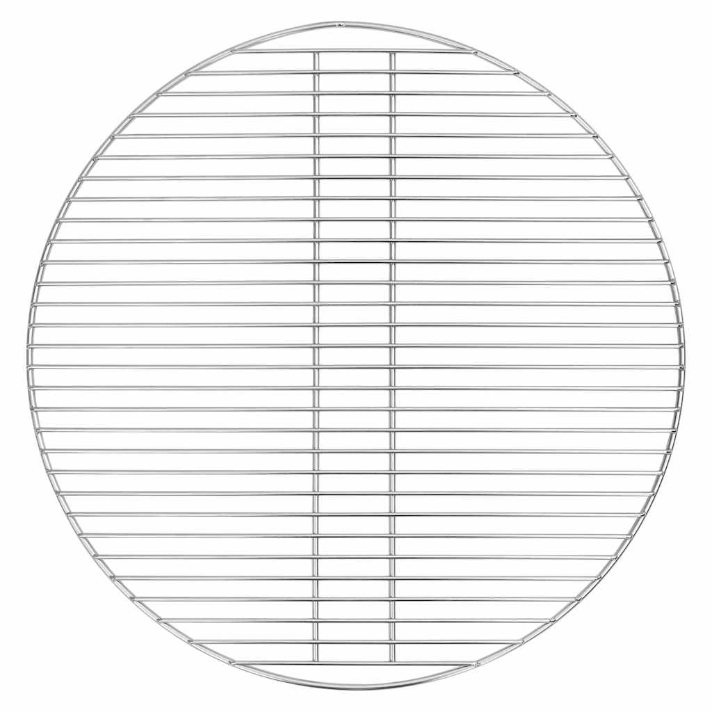 BBQ Grill Grate Silver 57 x 57 cm Stainless Steel