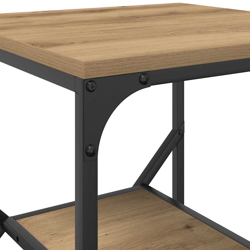 Side Table Artisan oak 41 x 40 x 60 cm