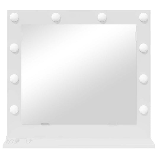 Vanity Mirror Engineered Wood And Glass