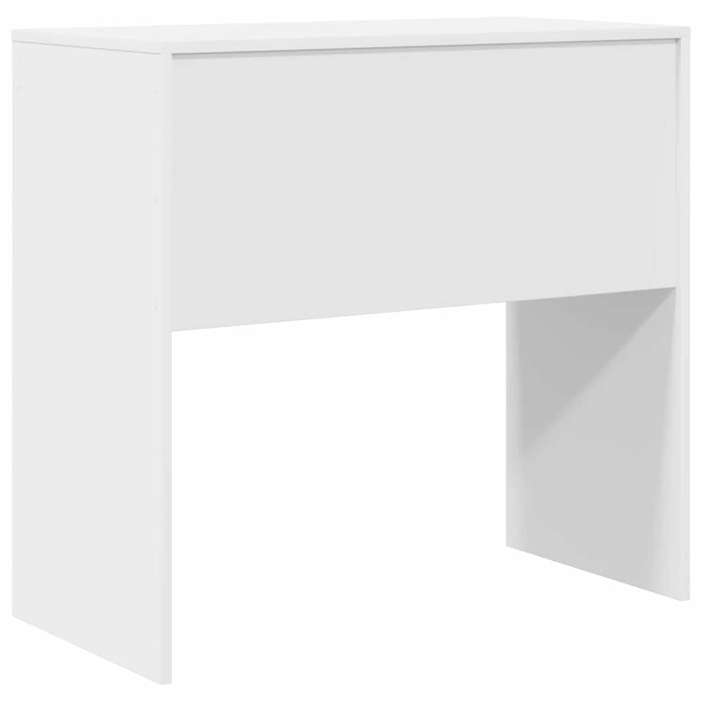 Desk White 80 x 40 x 76 cm Engineered wood