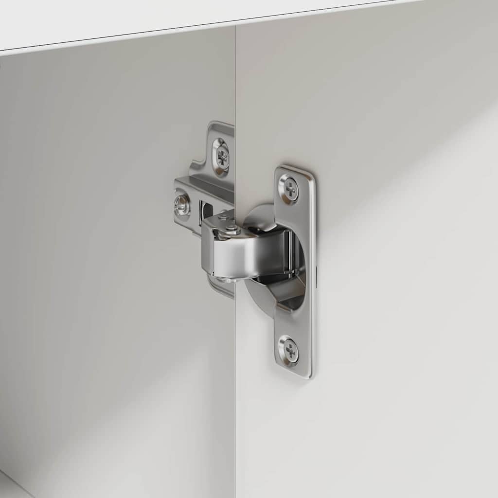 Sideboard with Drawer White 38 x 34.5 x 75 cm Engineered wood