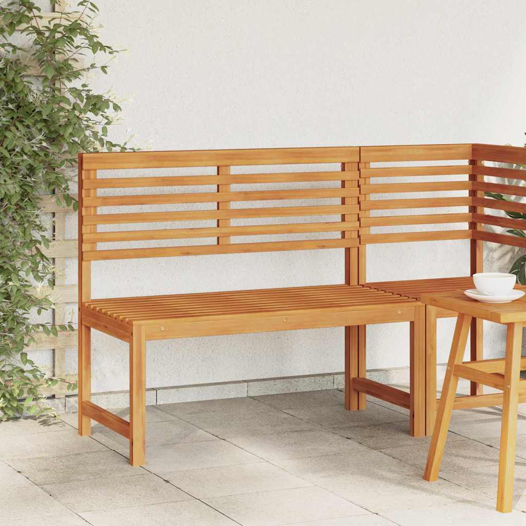 Garden Bench Brown 100 x 50 x 91cm Solid Acacia wood