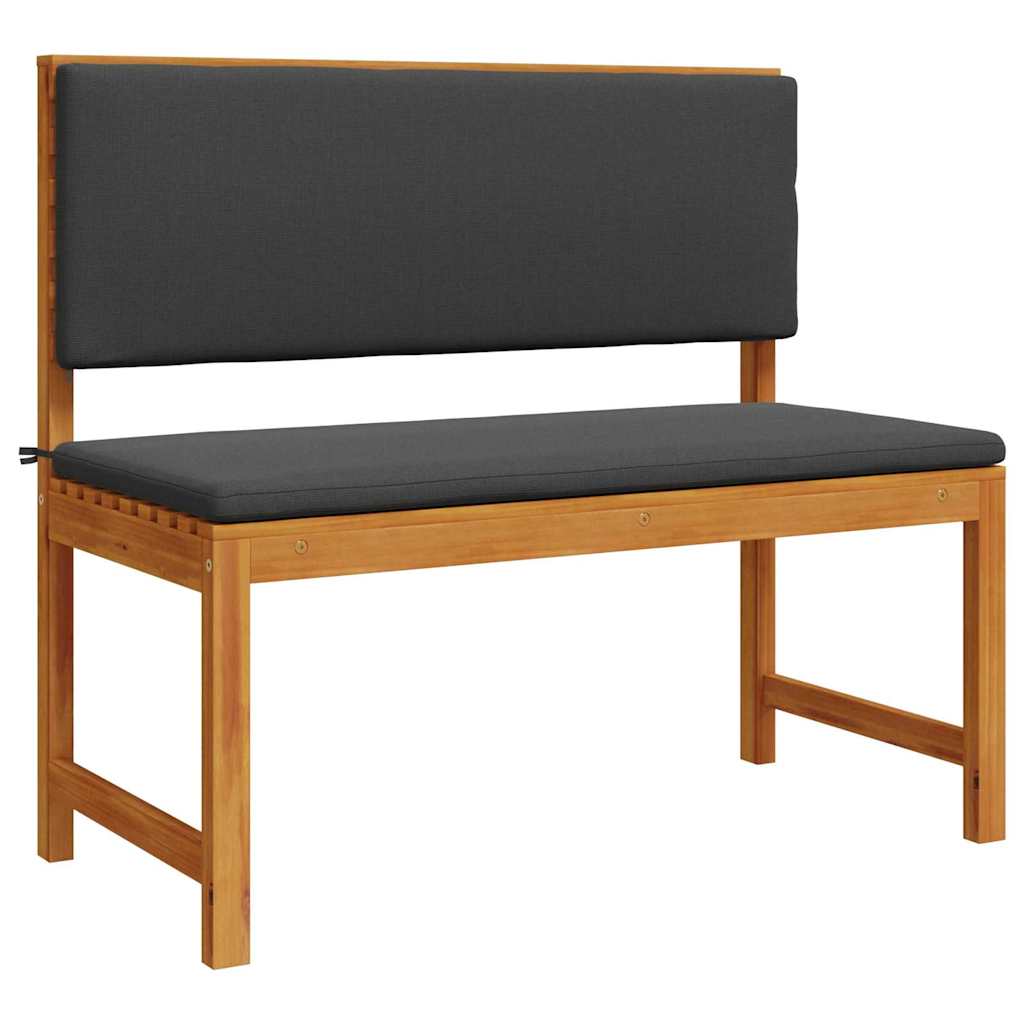 Garden Bench Brown 100 x 50 x 91cm Solid Acacia wood