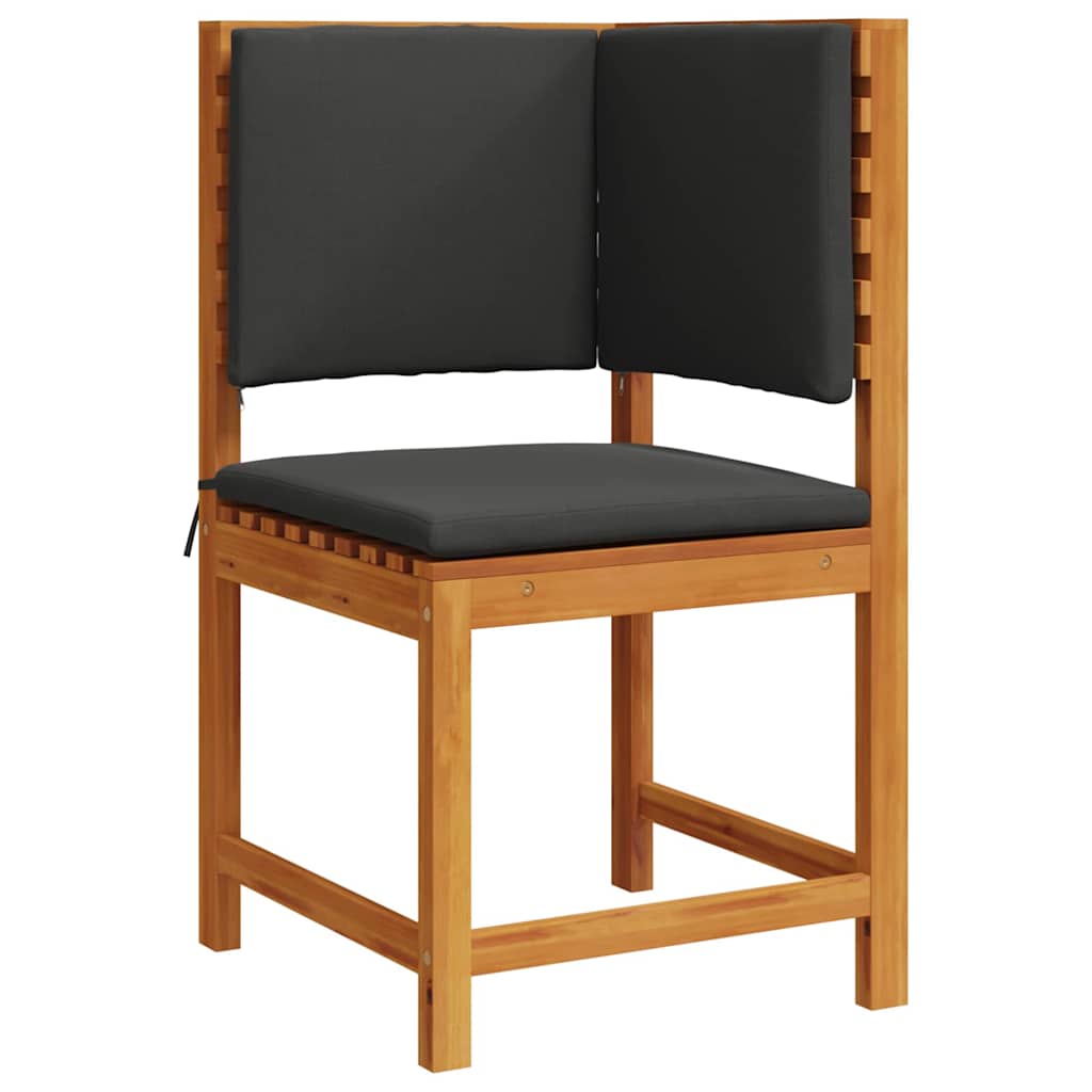 Garden Chair Brown 50 x 50 x 91cm Solid Acacia wood