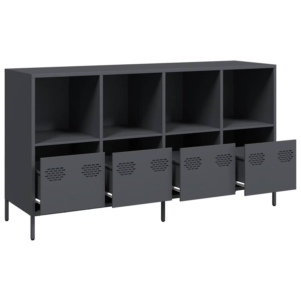 Sideboard Anthracite 135x39x73.5 cm Cold-rolled Steel