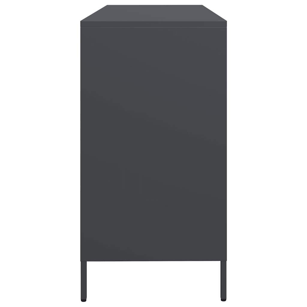 Sideboard Anthracite 135x39x73.5 cm Cold-rolled Steel