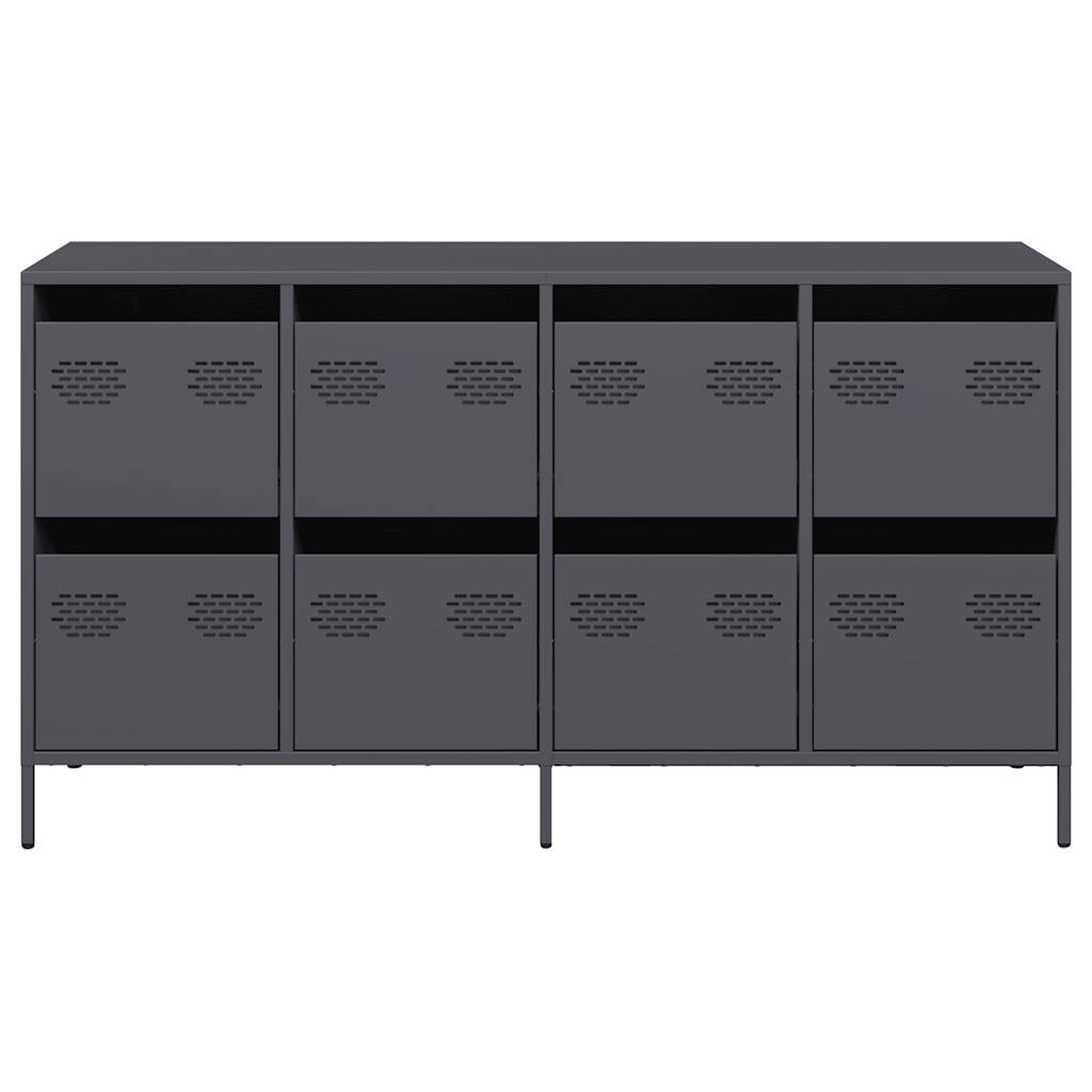 Sideboard Anthracite 135x39x73.5 cm Cold-rolled Steel