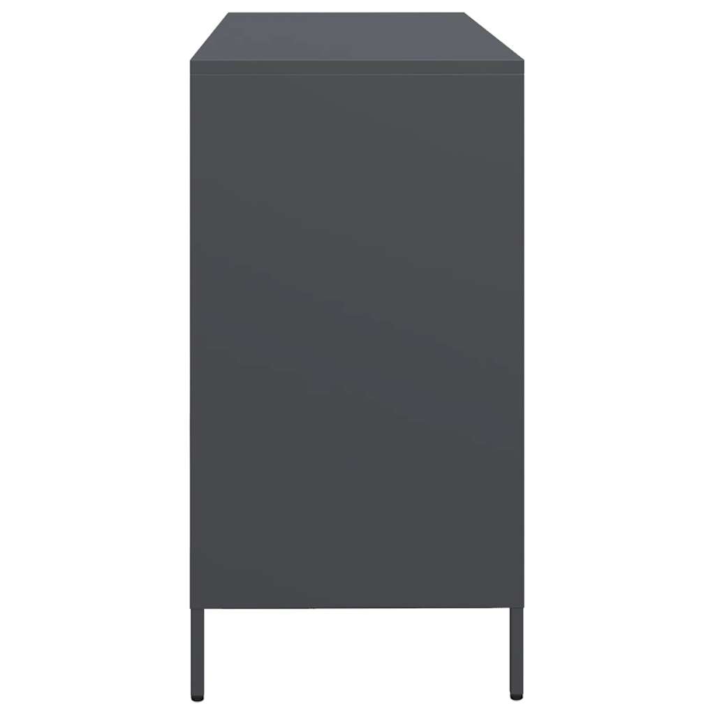 Sideboard Anthracite 135x39x73.5 cm Cold-rolled Steel