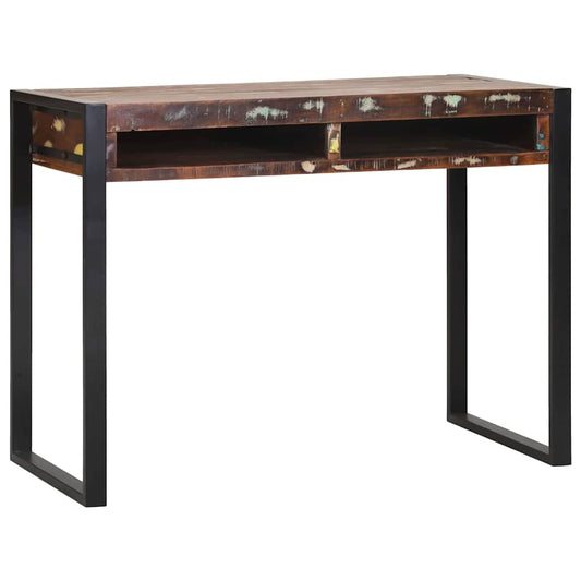 Dressing Table Multicolour 100 X 50 X 75 Cm Solid Reclaim Wood