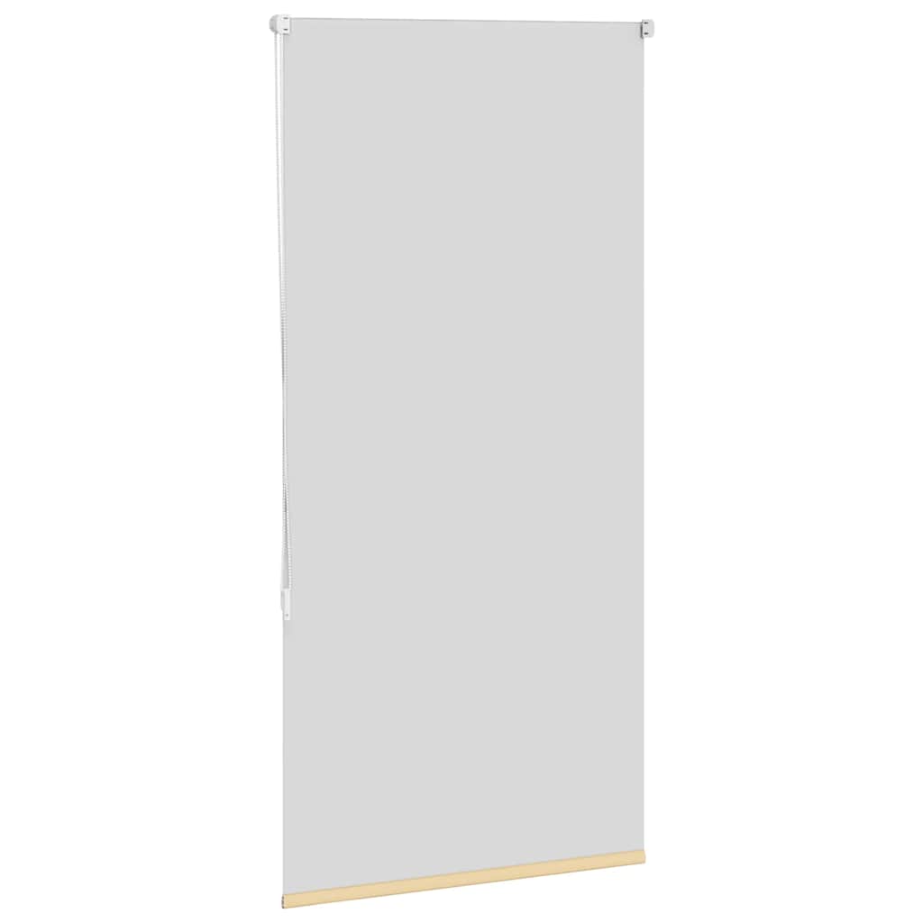 Roller Blind Blackout Beige 80x130 cm Fabric Width 75.7 cm Polyester
