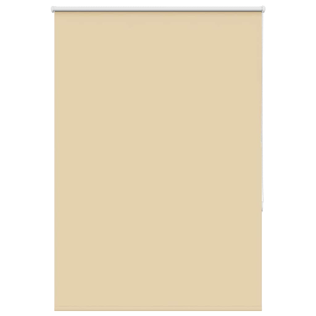 Roller Blind Blackout Beige 95x150 cm Fabric Width 90.7 cm Polyester