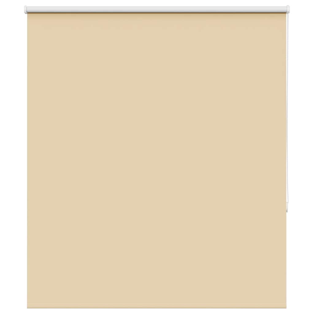 Roller Blind Blackout Beige 120x150 cm Fabric Width 116.6 cm Polyester