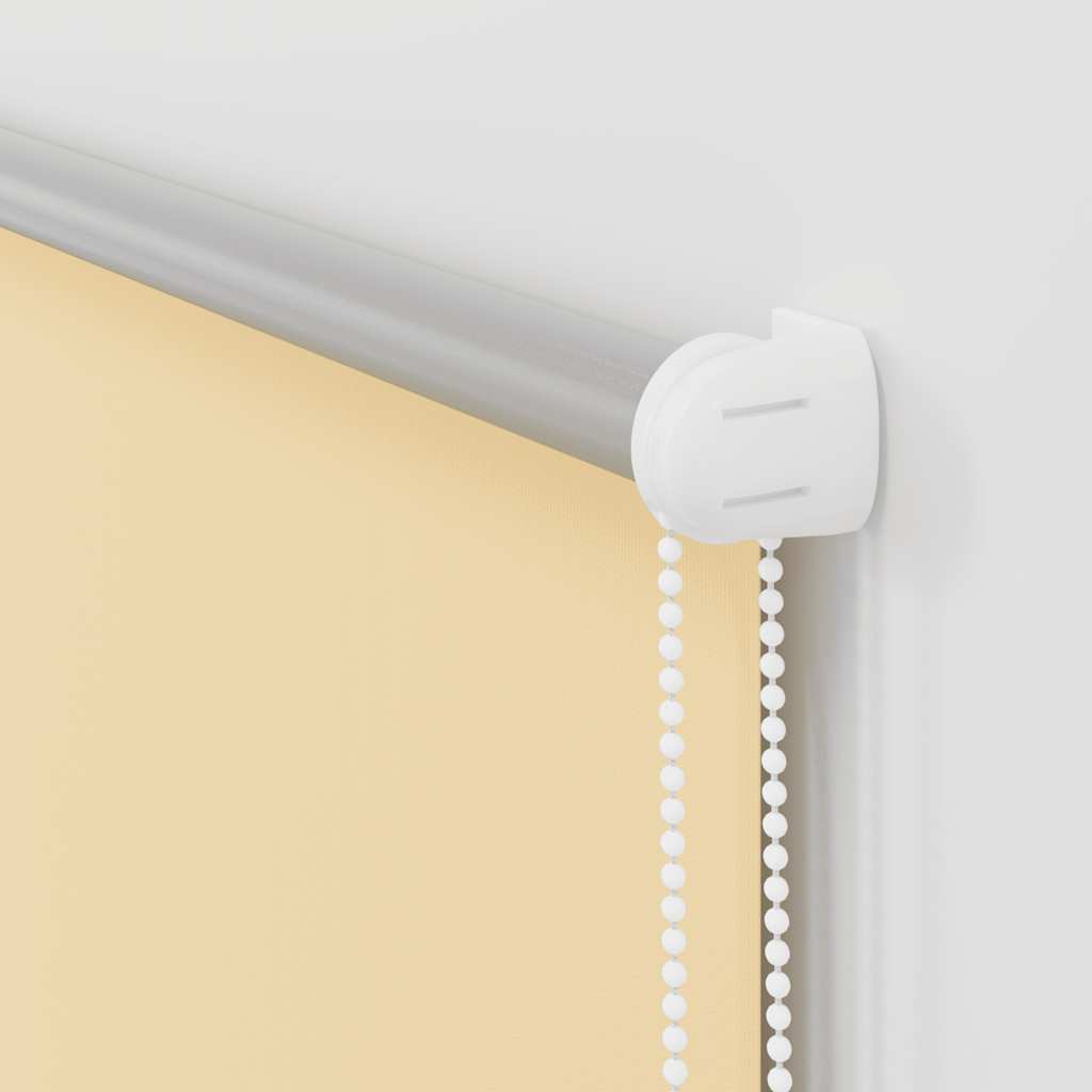 Roller Blind Blackout Beige 85x175 cm Fabric Width 80.7 cm Polyester