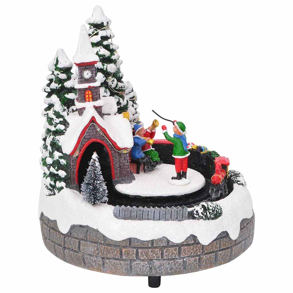 Christmas Tabletop Multicolour 16 x 16 x 19 cm Resin