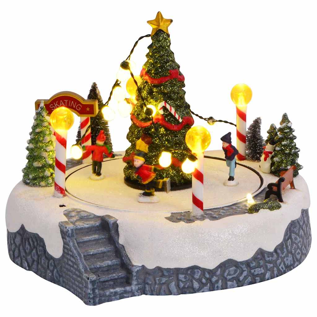 Christmas Village Decoration Multicolour 22 x 21.5 x 17 cm