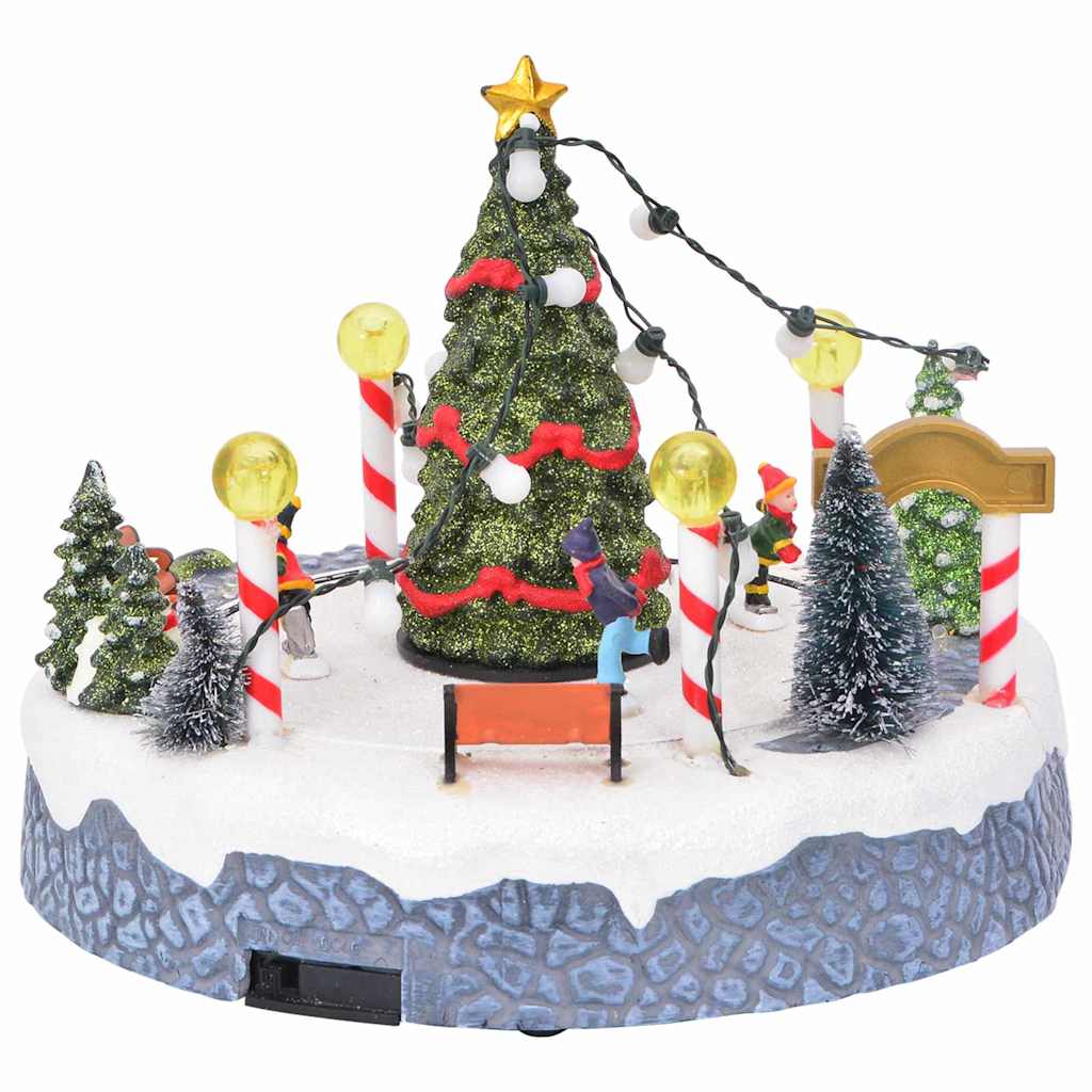 Christmas Village Decoration Multicolour 22 x 21.5 x 17 cm