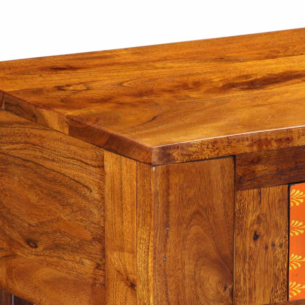 Console Table 110x35x75 cm Solid Wood Acacia