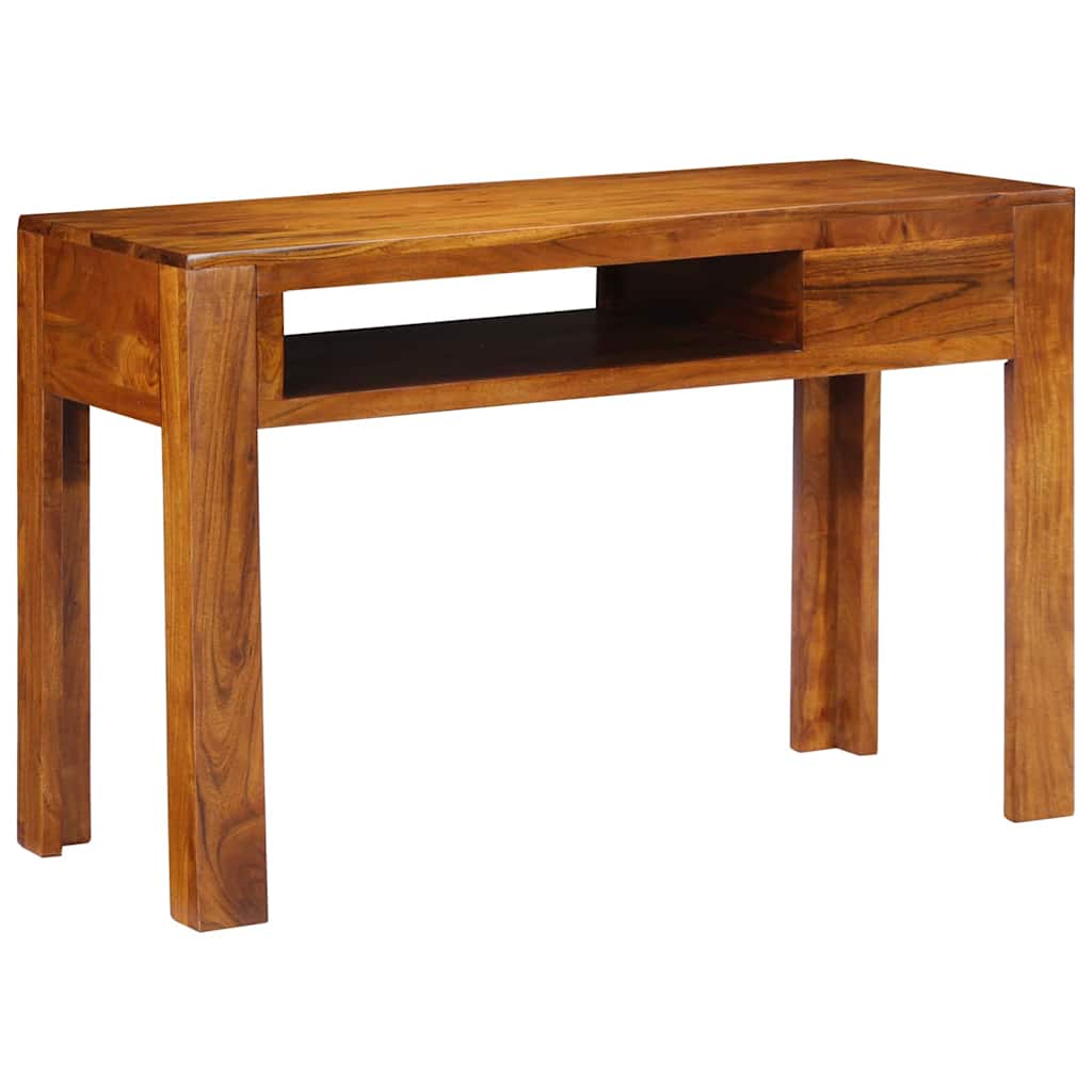 Desk with Drawer Brown 110 x 50 x 73 cm Solid Acacia wood