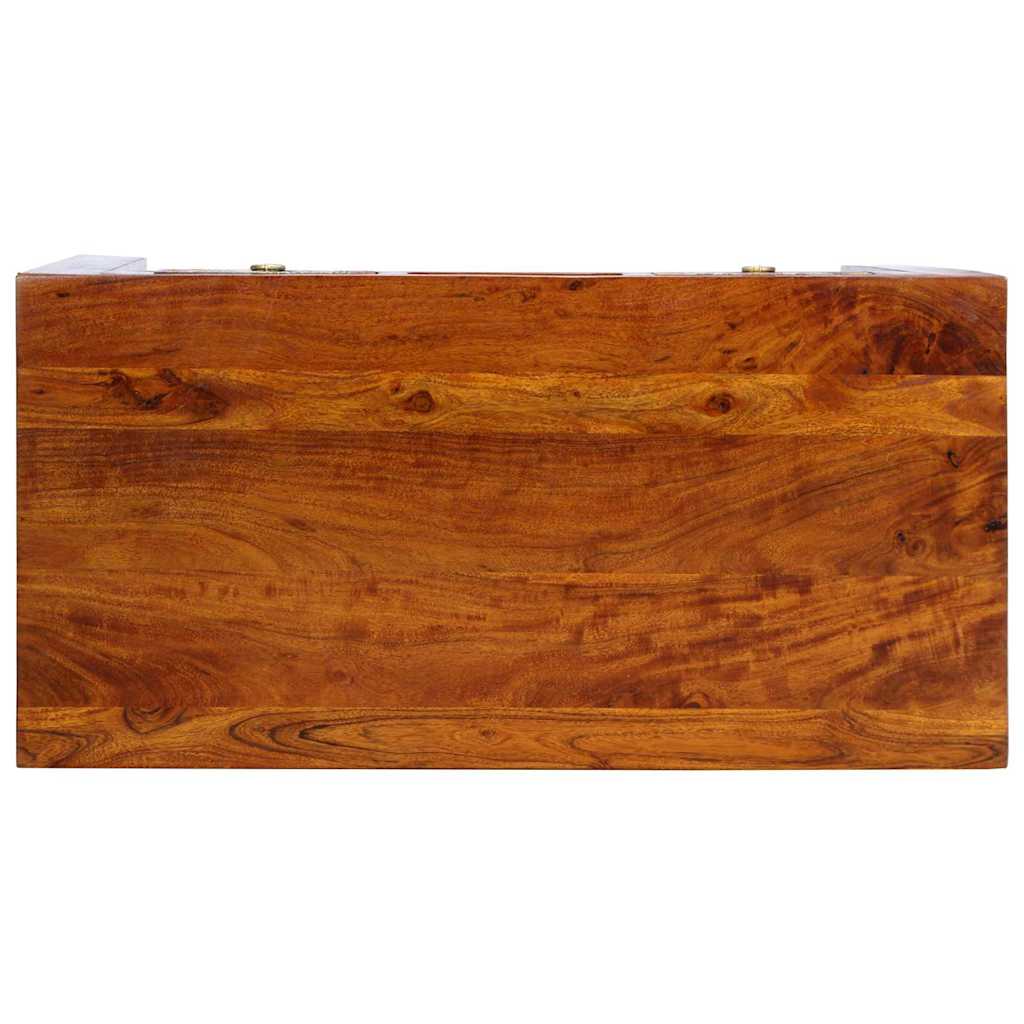 Desk with Drawer Brown 100 x 50 x 75 cm Solid Acacia wood