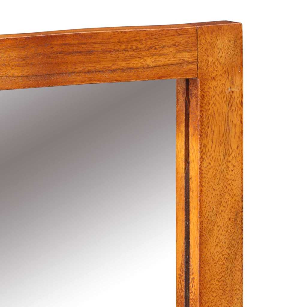 Dressing Table Brown 90 X 45 X 75 Cm Solid Acacia Wood