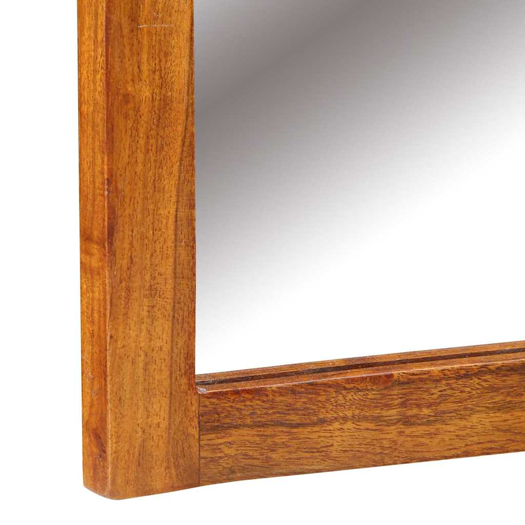 Dressing Table Brown 90 X 45 X 75 Cm Solid Acacia Wood