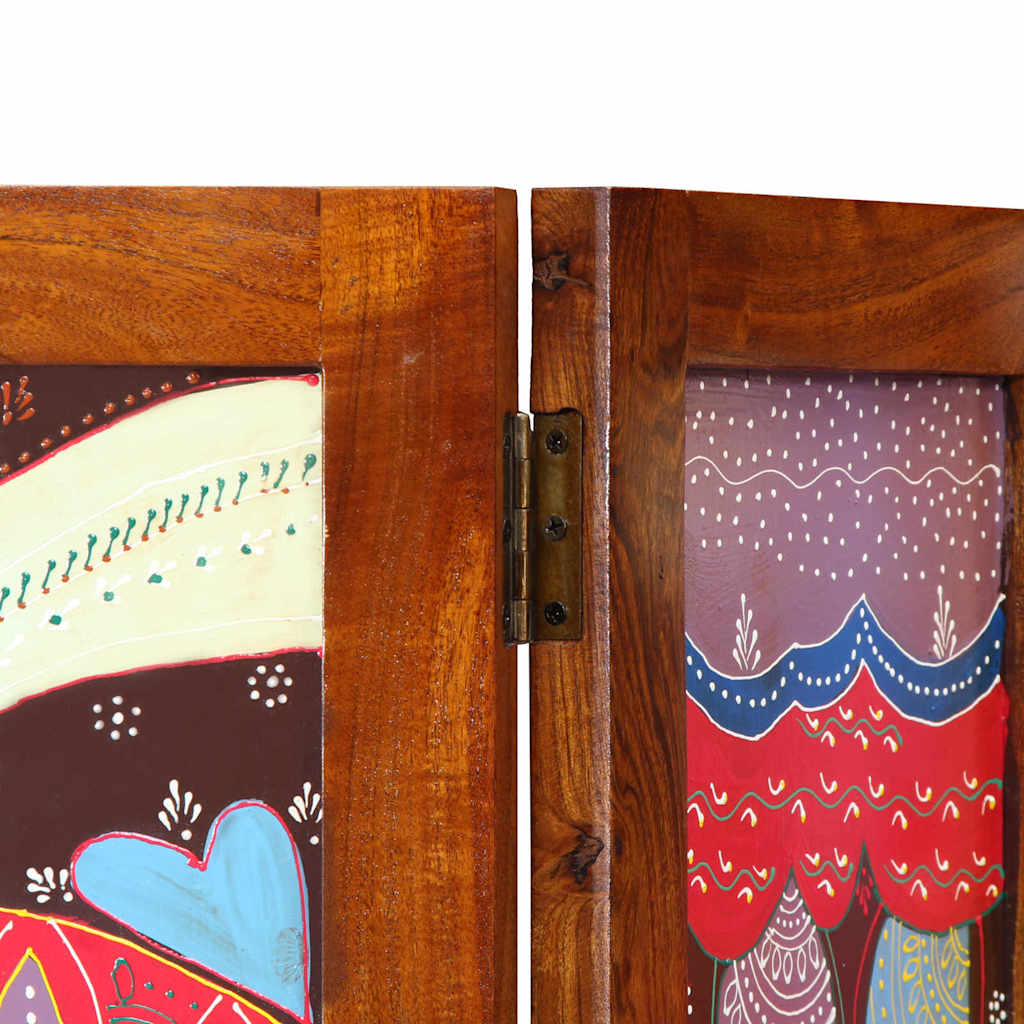 Room Divider Brown 105 x 160 cm Solid acacia wood