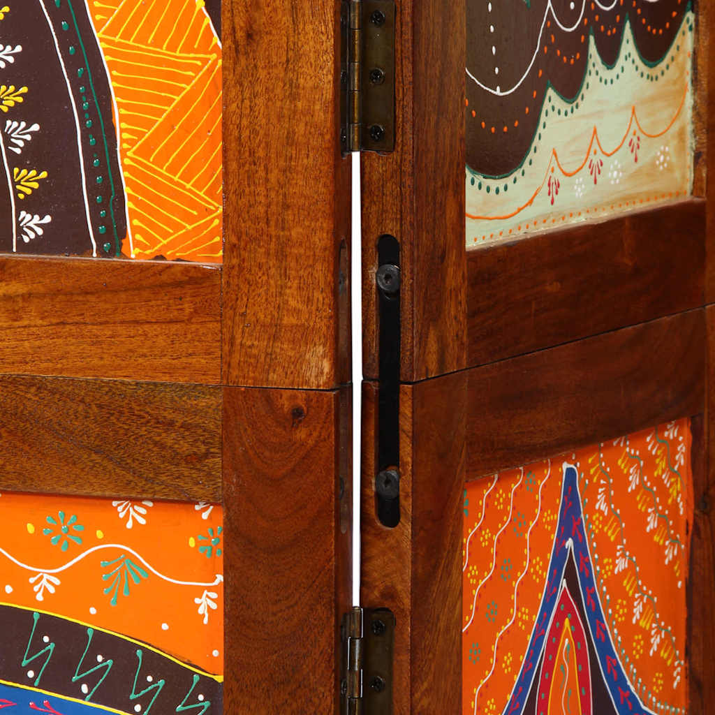 Room Divider Brown 105 x 160 cm Solid acacia wood