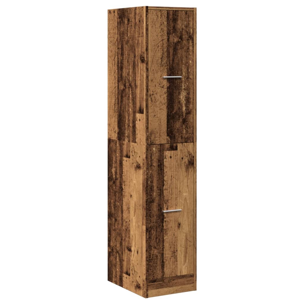 Apothecary Cabinet Old Wood 30x41x144.5 cm Engineered Wood