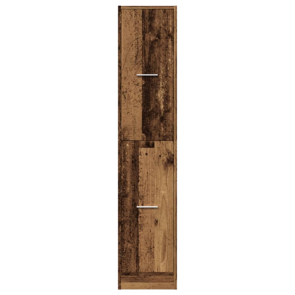 Apothecary Cabinet Old Wood 30x41x144.5 cm Engineered Wood