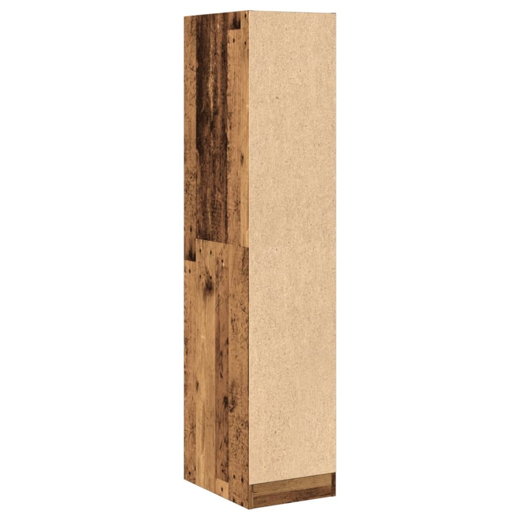 Apothecary Cabinet Old Wood 30x41x144.5 cm Engineered Wood
