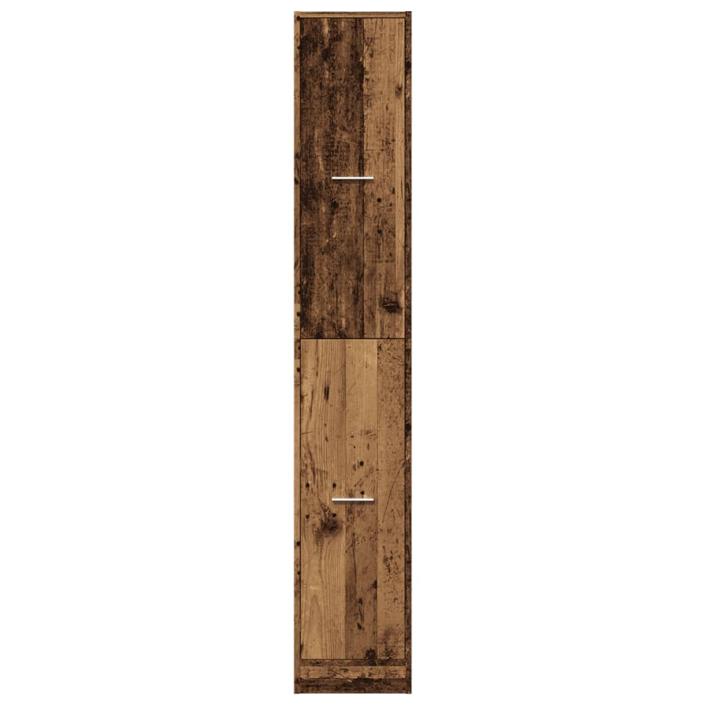 Apothecary Cabinet Old Wood 30x41x174.5 cm Engineered Wood