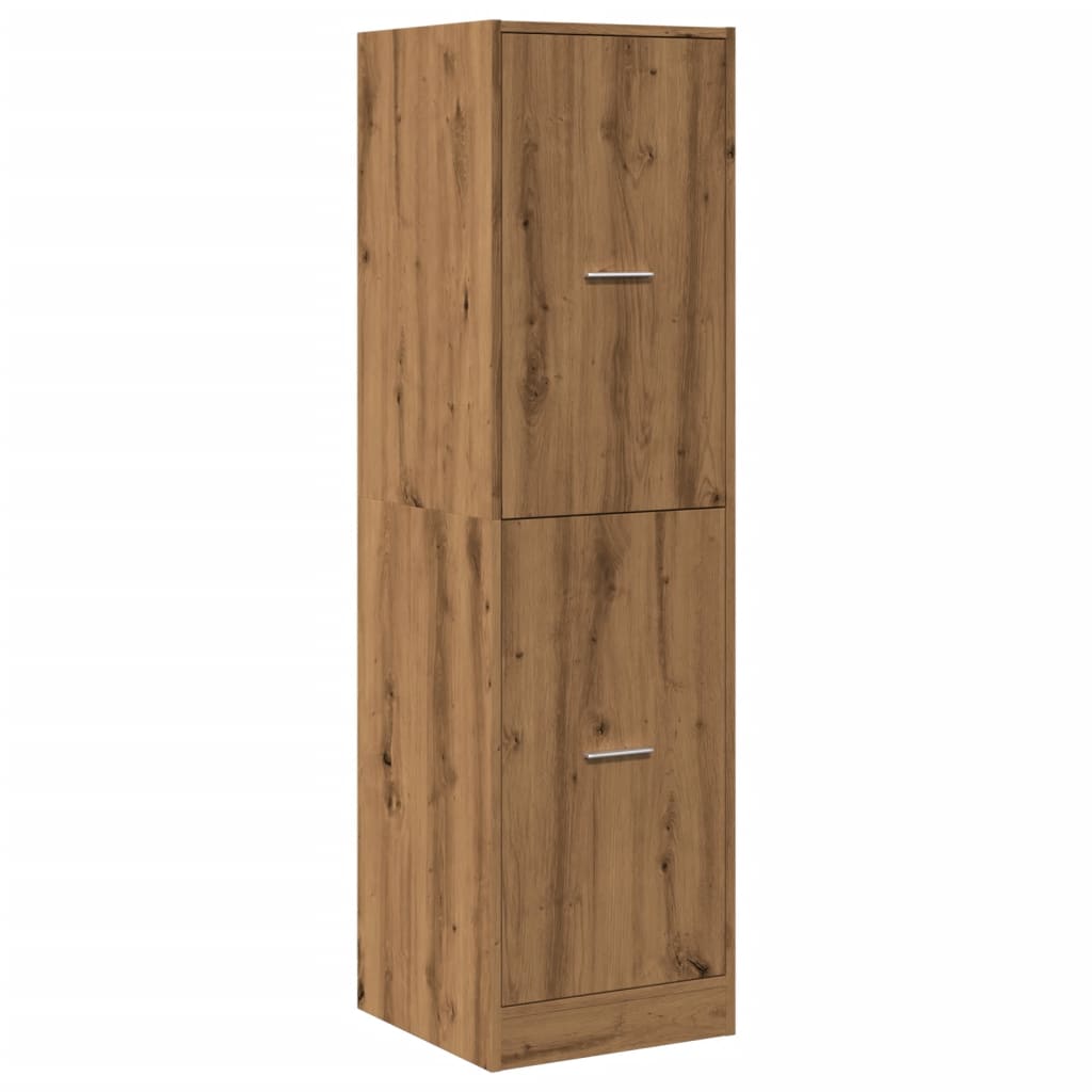 Apothecary Cabinet Artisian Oak 40x41x144.5 cm Engineered Wood